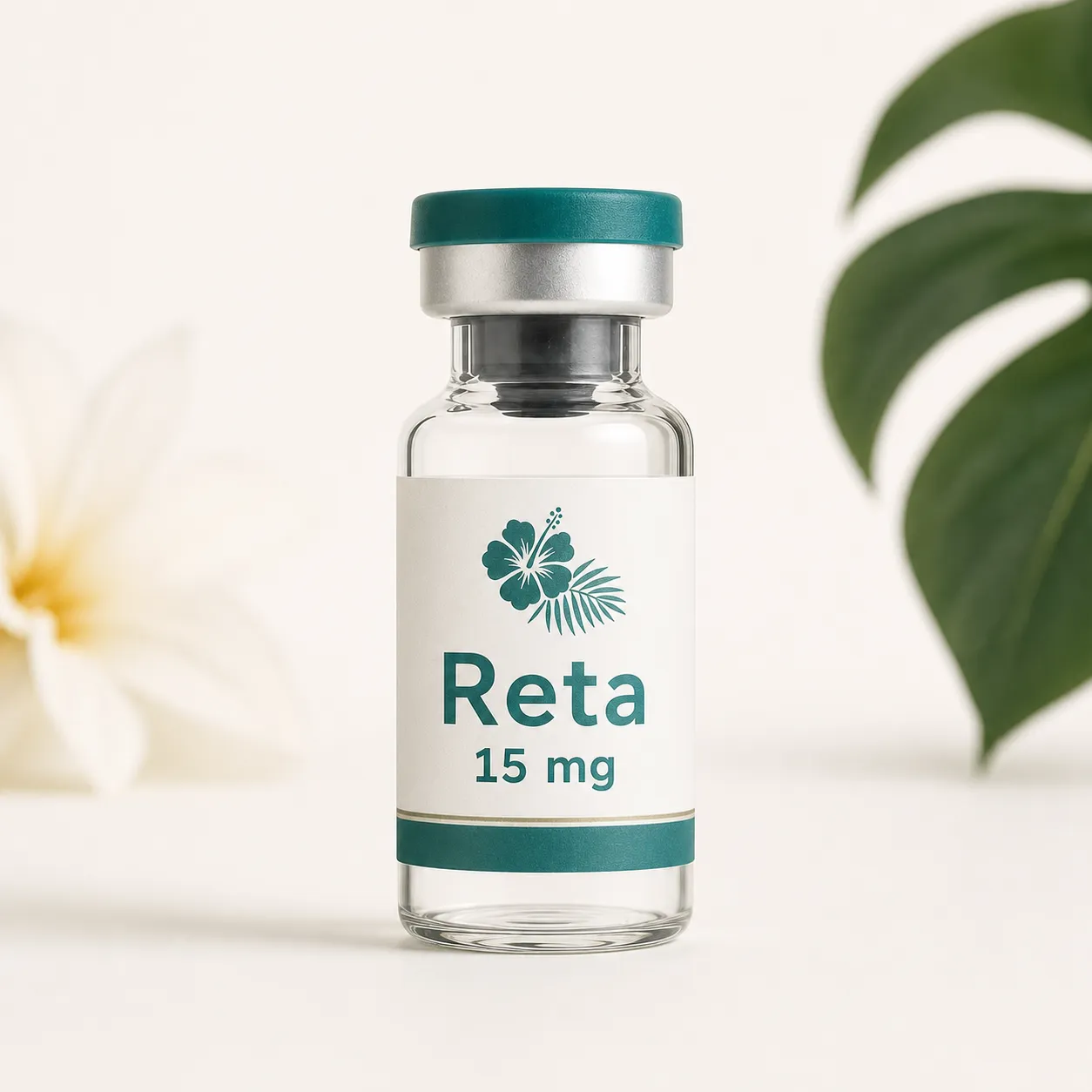 Retatrutide research-use product vial
